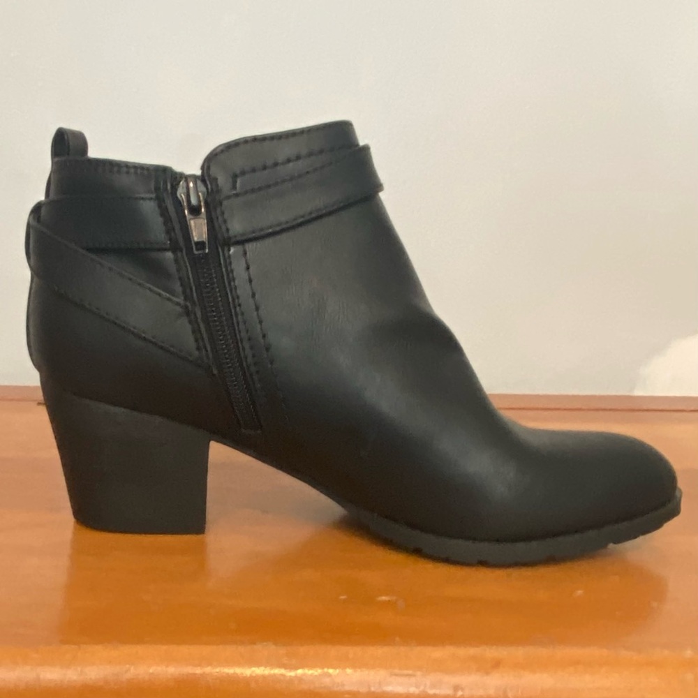 Indigo Black Ankle Booties - Picture 3 of 11